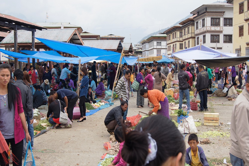 Last Shangri la - Thimphu weekend market